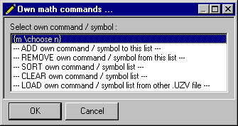 own mah commands